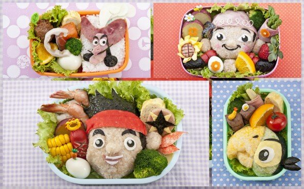 Детское блюдо из овощей, рисовой крупы и фруктов