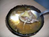 Суп из сушеных белых грибов