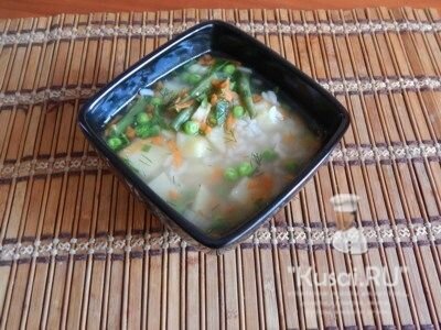 Суп с рисом и картофелем